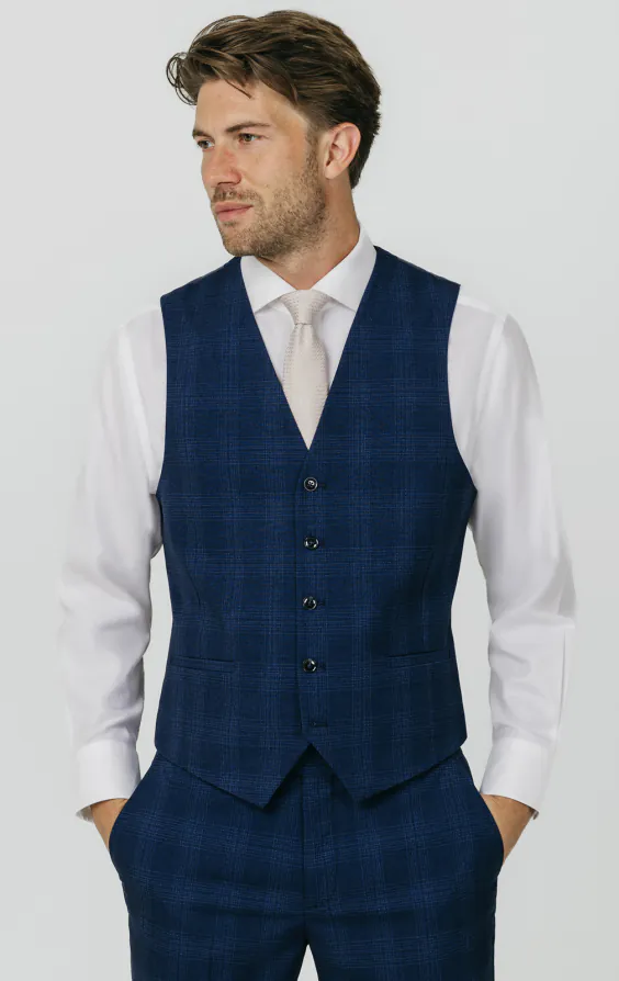 cassie's blue dress euphoria Men's Ellis Royal Blue Twill Jacket main image 0