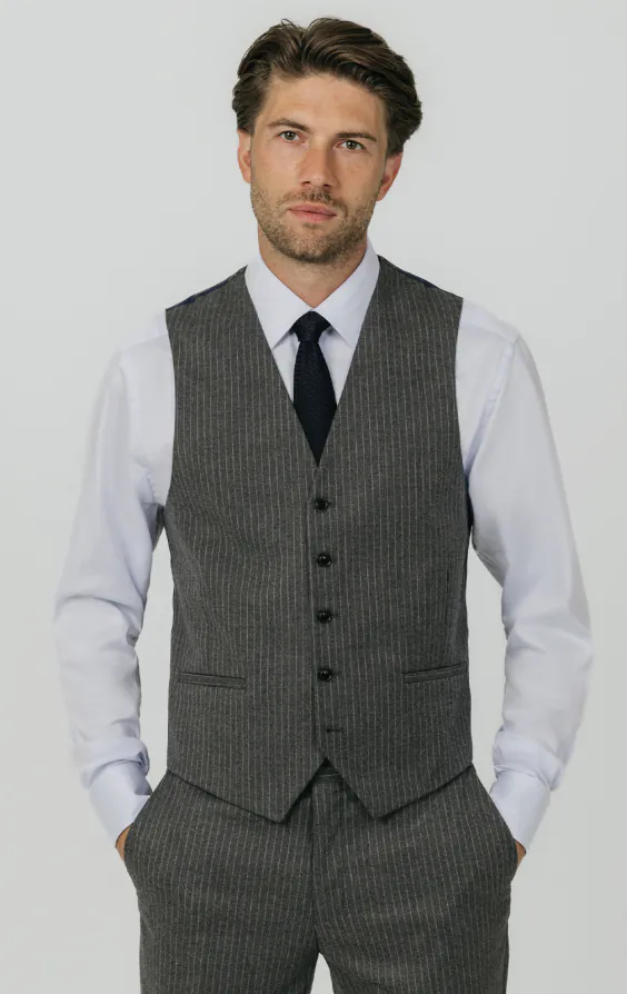 Charcoal Chalkstripe Suit - photo 7 Charcoal Chalkstripe Suit - photo 7