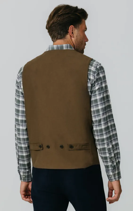Taupe Moleskin Vest - photo 3 Taupe Moleskin Vest - photo 3