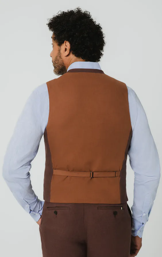 Mocha Linen Vest - photo 2 Mocha Linen Vest - photo 2