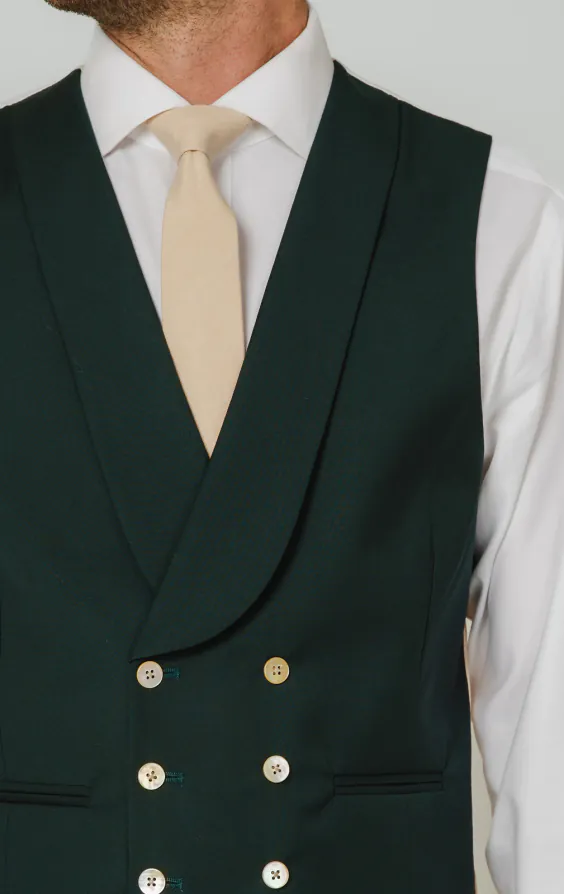 Racing Green Double Breasted Morning Vest - photo 2 Racing Green Double Breasted Morning Vest - photo 2