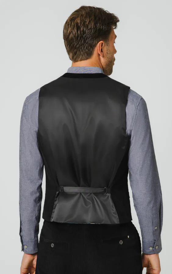 Black Corduroy Vest - photo 2
