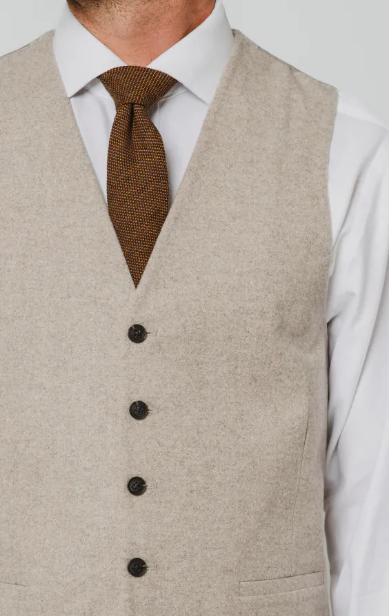 Stone Donegal Tweed Vest - photo 1 Stone Donegal Tweed Vest - photo 1