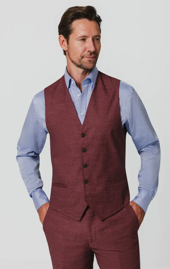 Mulberry Textured Vest Mulberry Textured Vest