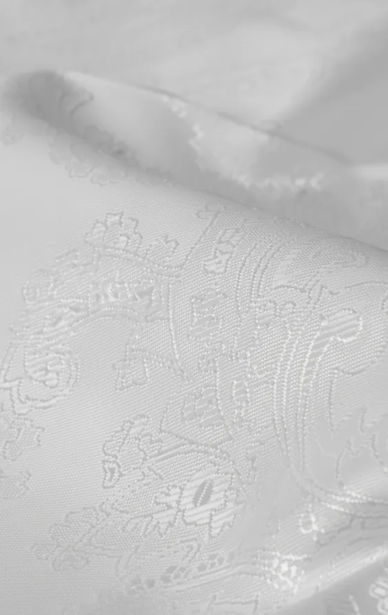 White Paisley Necktie - photo 3 White Paisley Necktie - photo 3