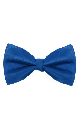 Royal Blue Poly Dupion Bow Tie