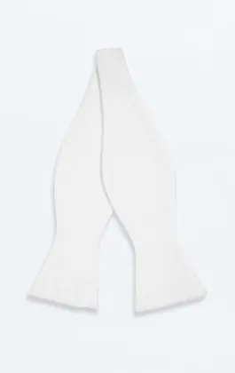 Self-Tie Pique Bow Tie
