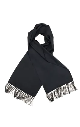 Black Poly Dress Scarf