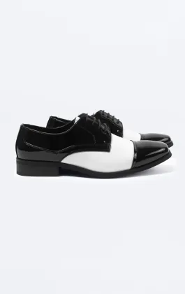 Vegas Black & White Patent Shoes Vegas Black & White Patent Shoes