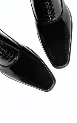 Parisian Patent Tuxedo Shoes