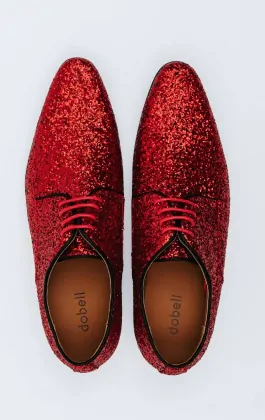 red glitter dress shoes Marryshe - Little Girl Dresses main image 0