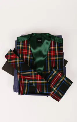 Green Tartan Classic Set