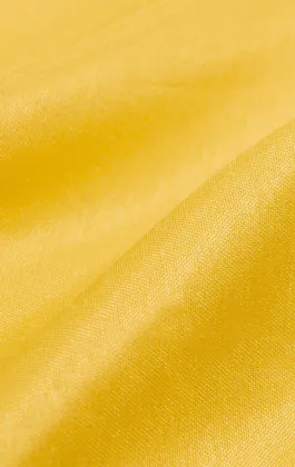 Yellow Dupion Handkerchief