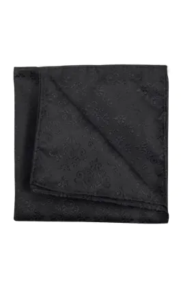 Black Da Vinci Handkerchief