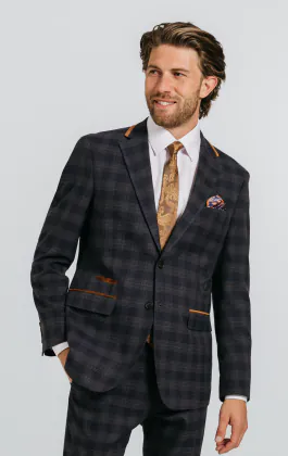 jkt10028-dobell-navy-heritage-check-brown-trim-suit-jacket