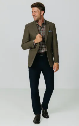 Olive Moleskin Jacket