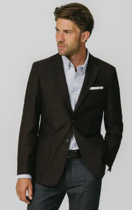 Dark Brown Moleskin Jacket