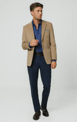 Tan Needlecord Jacket