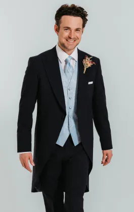 Dobell Navy Blue Morning Tailcoat