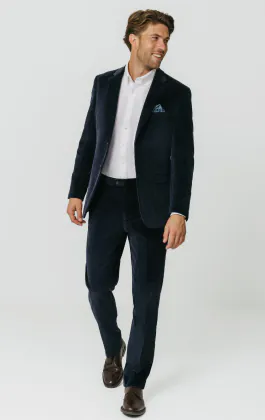 Navy Corduroy Jacket