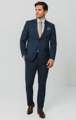 Mid Blue Suit Jacket