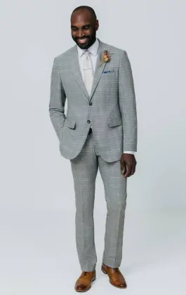 Men's Check Suits | Dobell