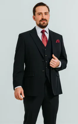 Navy 3 Piece Suit