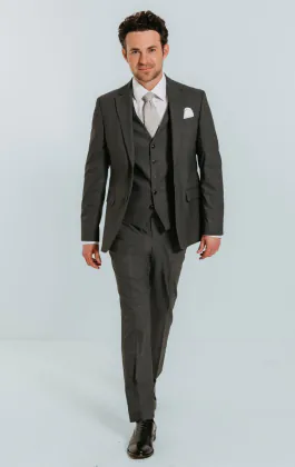Gray 3 Piece Suit