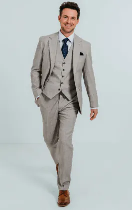 Gray Flannel 3 Piece Suit