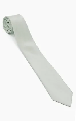 Light Green Dupion Necktie