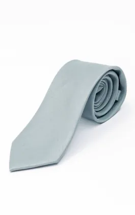 Powder Blue Dupion Necktie