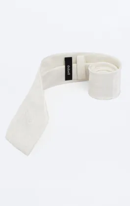 Ivory Paisley Necktie