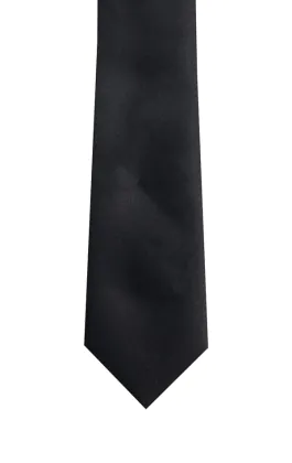 Black Skinny Necktie