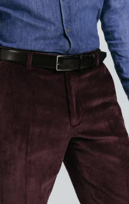Burgundy Corduroy Pants
