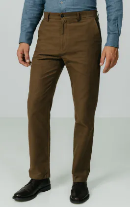 Taupe Moleskin Pants