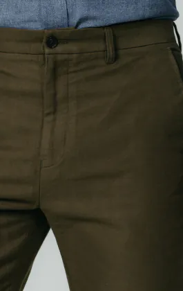 Olive Moleskin Pants