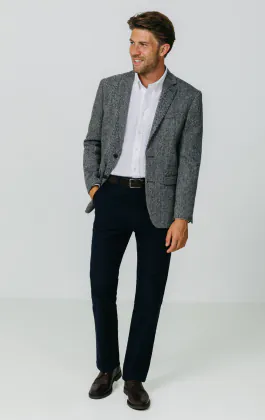 Navy Moleskin Pants