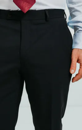 Navy Suit Pants