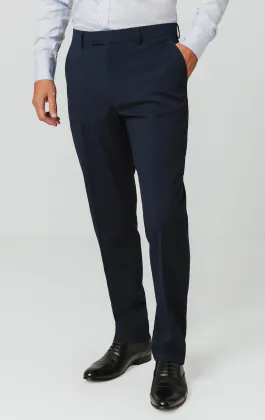 Navy Suit Pants