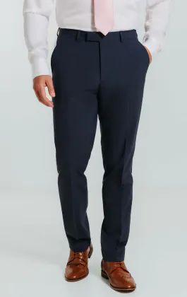 Mid Blue Suit Pants