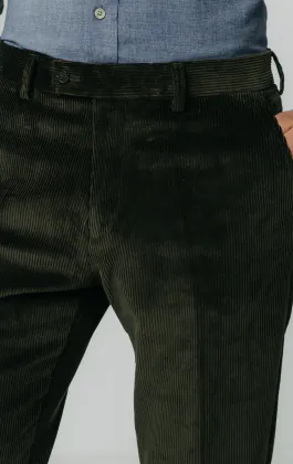 Green Corduroy Pants