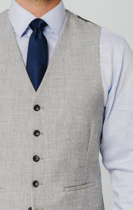 Gray Flannel Vest