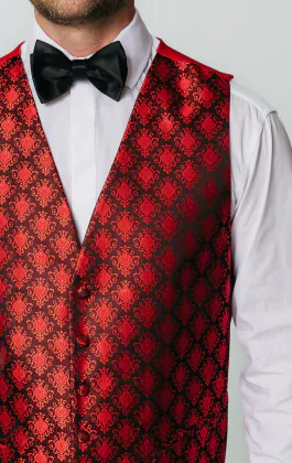Red Da Vinci Vest