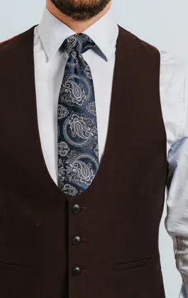 Burgundy Vest