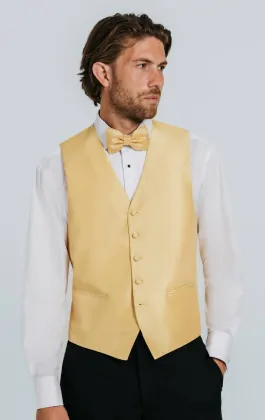 Men's Gold Vests | Shop Online | Dobell